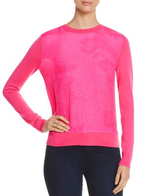 tory burch floral sweater