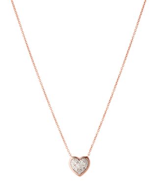 links of london rose gold necklace