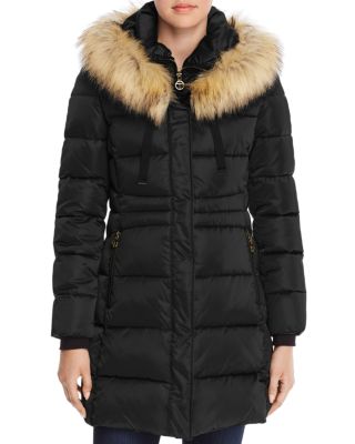 burberry mid length quilted coat