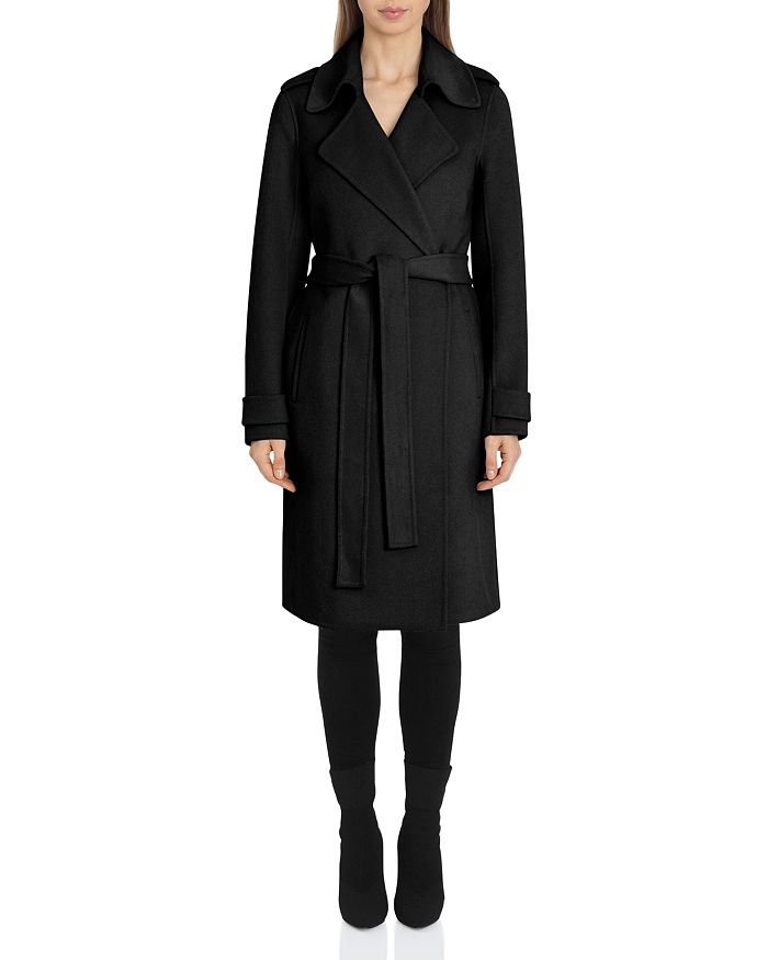 Badgley mischka discount wrap coat