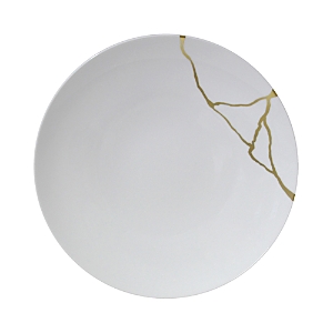 Bernardaud Kintsugi-Sarkis 24k Gold Dinner Plate