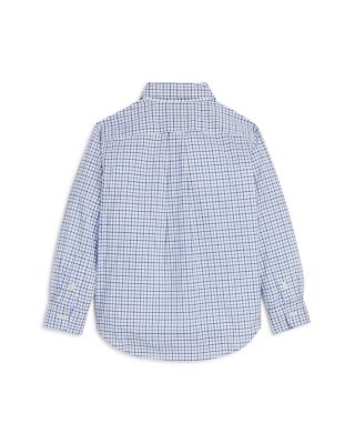 Boys' Windowpane Check Button-Down Shirt - Little Kid