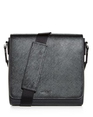 harrison logo messenger bag