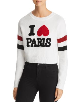 Marled - I Love Paris Crop Sweater
