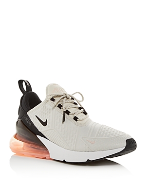 También contraste Orientar Nike Women's Air Max 270 Low-top Sneakers In Light Bone/black Storm Pink/summit  White | ModeSens