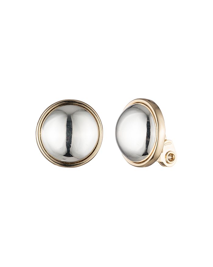 Ralph Lauren Lauren Lauren Button Clip-On Earrings | Bloomingdale's