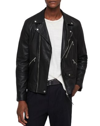 ALLSAINTS Holt Leather Biker Jacket | Bloomingdale's