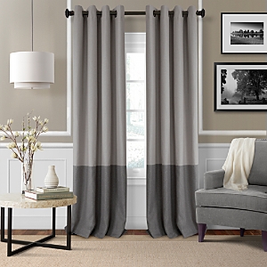 Elrene Home Fashions Braiden Color Block Blackout Curtain Panel, 52 X 84 In Linen