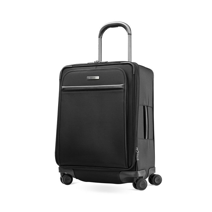 Hartmann Metropolitan 2 Domestic Carry-on Expandable Spinner Suitcase In Deep Black