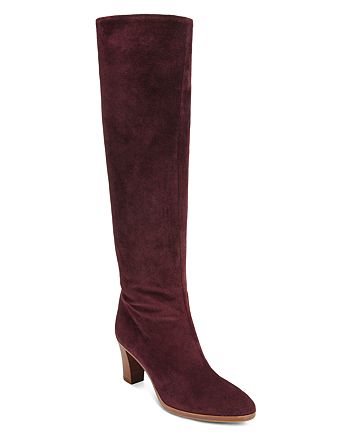 vince casper suede knee boots