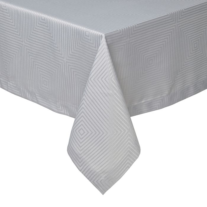 Mode Living Tokyo Tablecloth, 66 X 162 In Light Gray