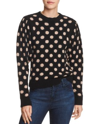 rebecca taylor polka dot sweater