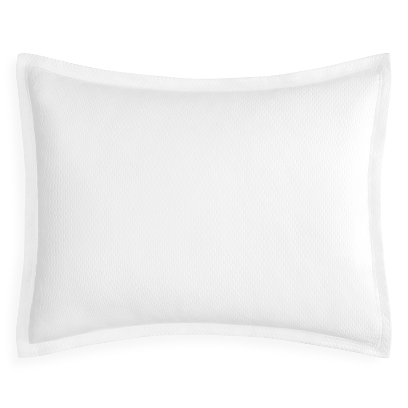 Sferra Perrio King Sham In White
