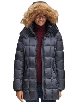 marc new york hooded puffer vest