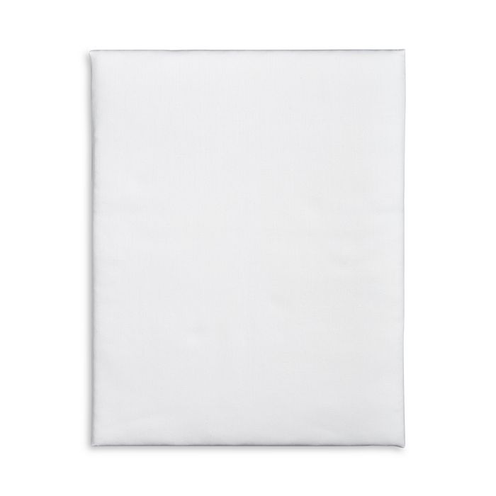 Shop Hudson Park Collection 680tc Extra Deep Flat Sateen Sheet, Queen - 100% Exclusive In White