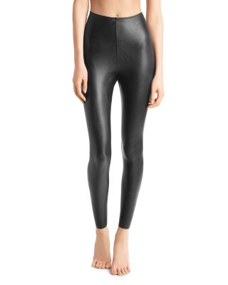 faux patent leather legging with perfect control