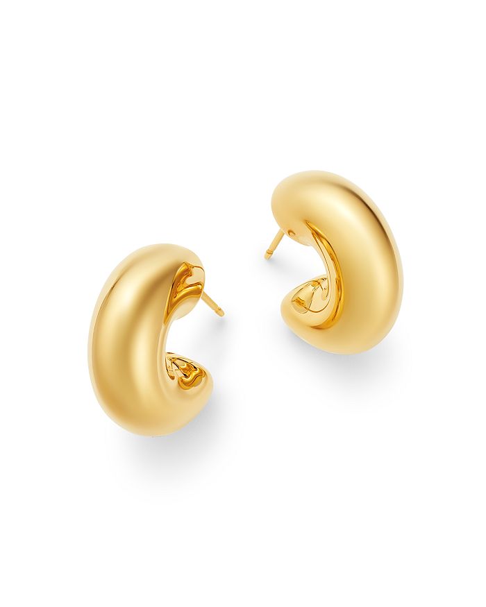 Bloomingdale's Chubby Hoop Earrings in 14K Yellow Gold - 100% Exclusive ...
