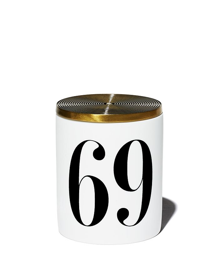 Shop L'objet #69 Oh Mon Dieu Candle In White