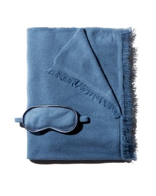 Portolano - Eye Mask & Cashmere Wrap Travel Gift Set