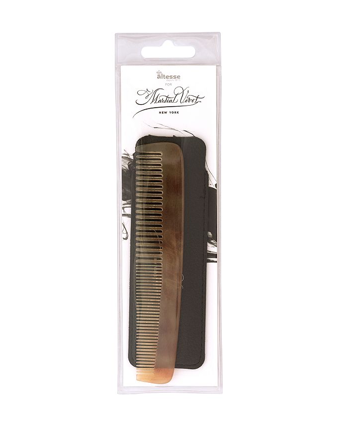 MARTIAL VIVOT NATURAL HORN STYLING COMB,0520