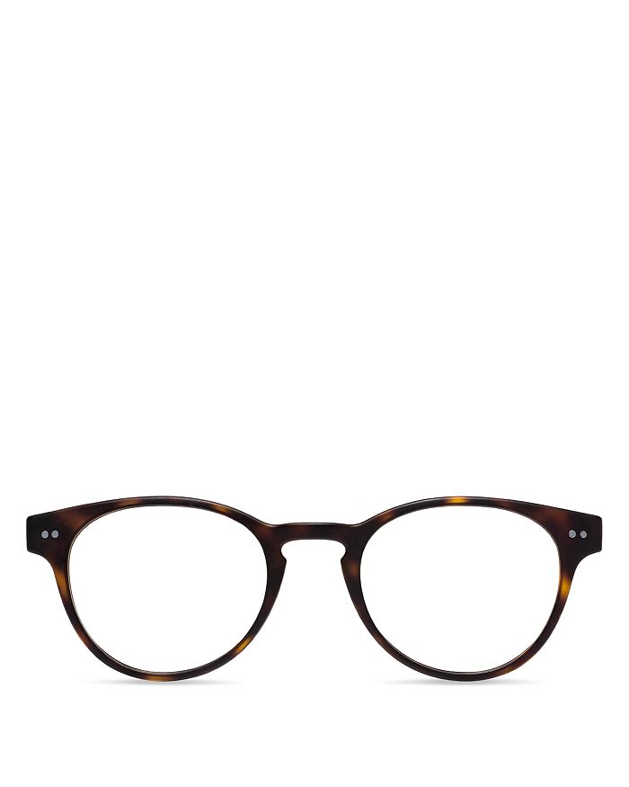 Look Optic Abbey Round Blue Light Glasses, 47mm In Black