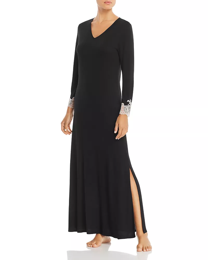 Natori Luxe Shangri-La Lounger Gown - Exclusive