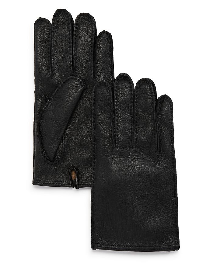 The Men's Store At Bloomingdale's The Men's Store Leather Gloves - 100% Exclusive In Black