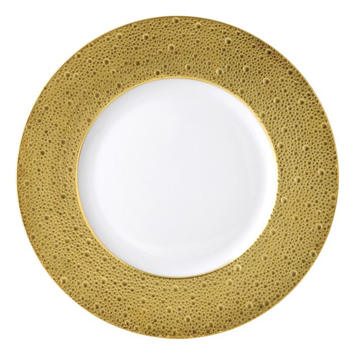 Shop Bernardaud Ecume Service Plate In Gold