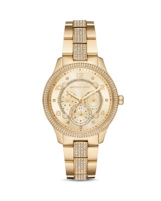 Michael Kors Runway Pavé Crystal Watch, 38mm | Bloomingdale's