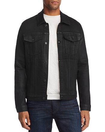 7 For All Mankind Coated Trucker Jacket | Bloomingdale's