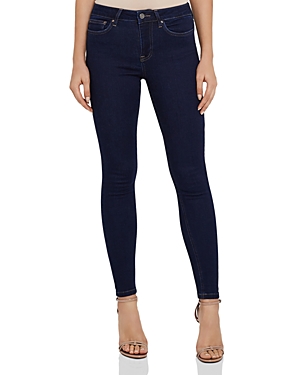 REISS LUX MID RISE SKINNY JEANS IN INDIGO,20300930