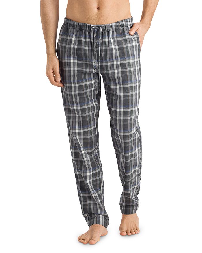 Hanro Plaid Pajama Pants | Bloomingdale's