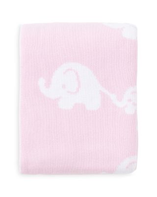 Unisex Elephant-Print Blanket - Baby 