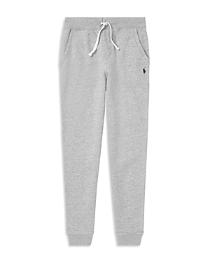 Polo Ralph Lauren Boys' Fleece Jogger Pants - Little Kid In Dark Sport Heather