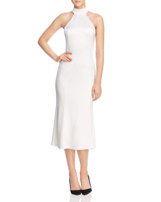 alice and olivia regina halter dress Alice + Olivia Midi Womens dresses