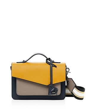 Botkier COBBLE HILL COLORBLOCK LEATHER CROSSBODY