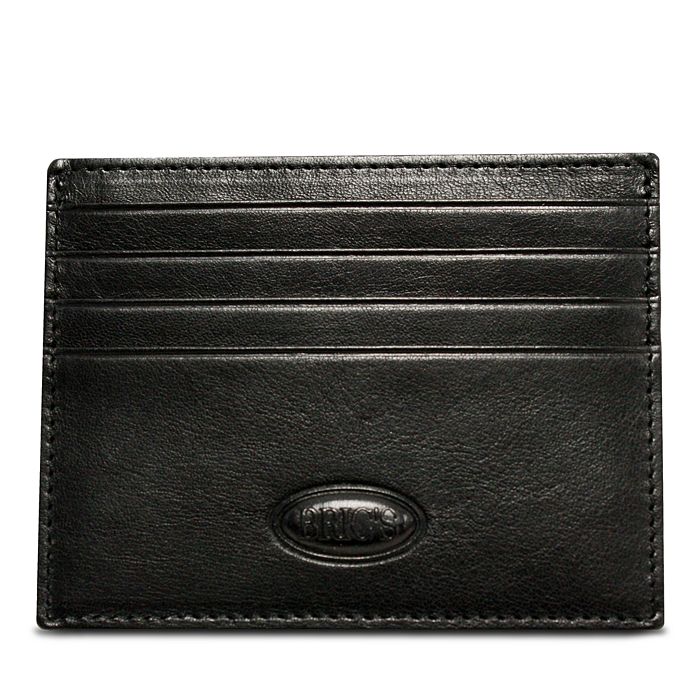 Bric's Monte Rosa Slim Card Case In Black