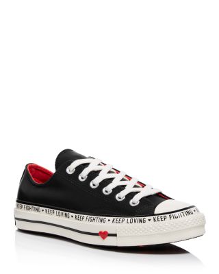 converse black with heart