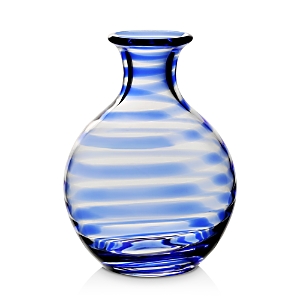 William Yeoward Crystal Bella Bottle Carafe/vase In Blue