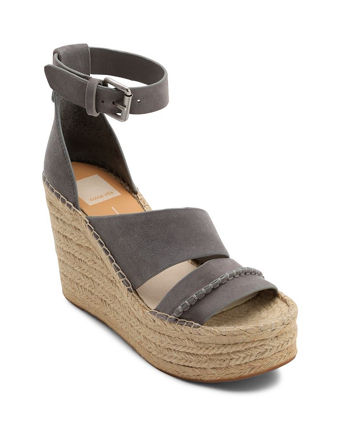 Dolce Vita Women's Simi Suede Espadrille Wedge Sandals | Bloomingdale's
