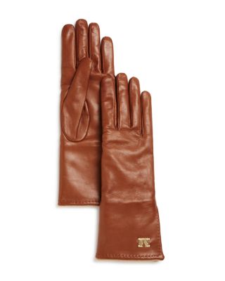 max mara leather gloves