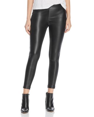 donna karan leather pants