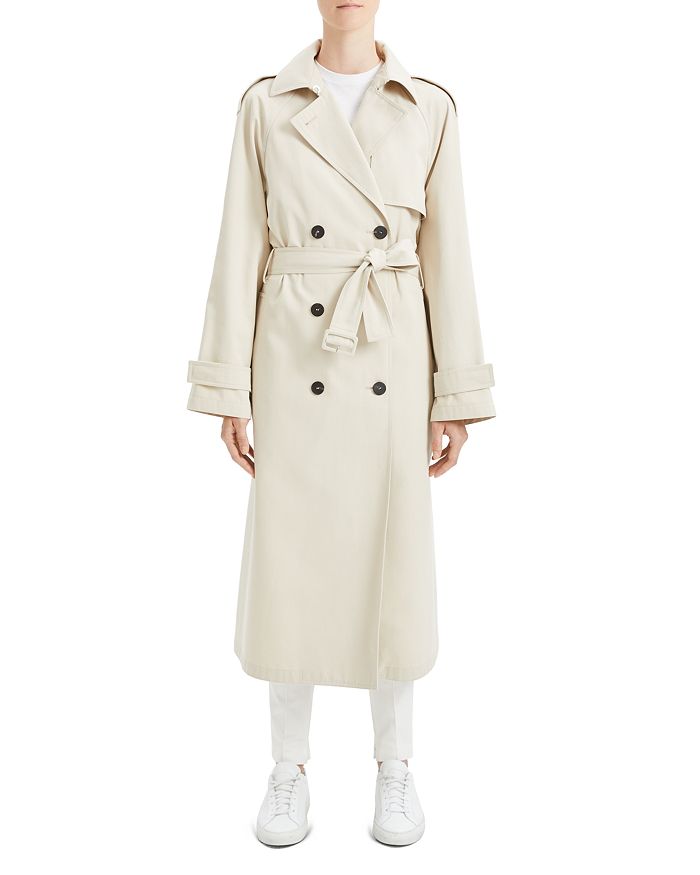Theory staple trench coat on sale