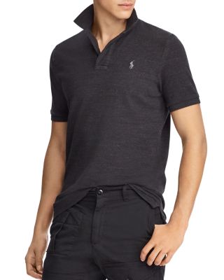 Custom Slim Fit Mesh Polo Shirt