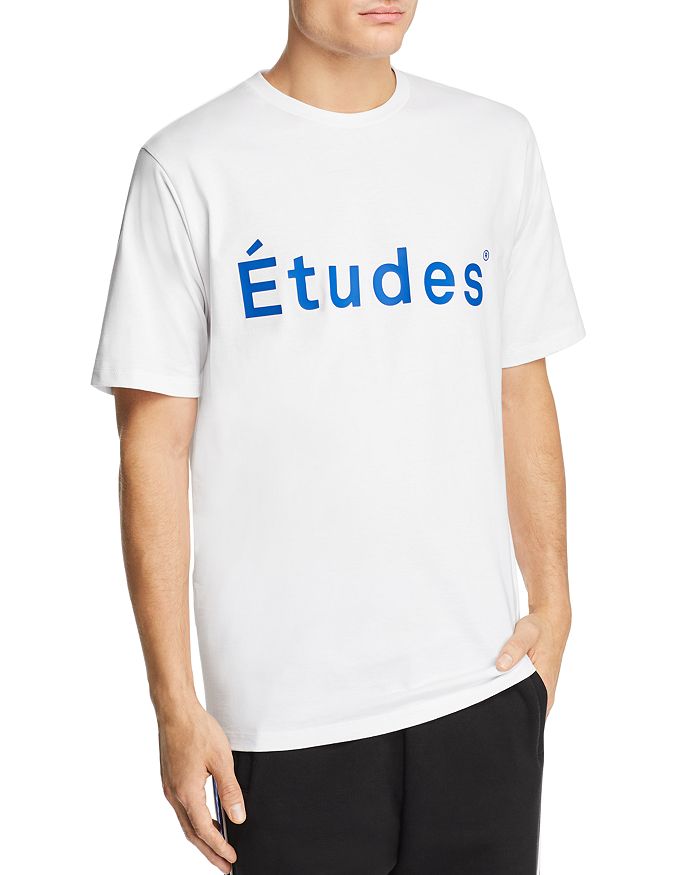 Etudes Studio Wonder Logo Graphic Tee In White