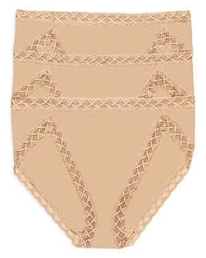 Natori Bliss French Cut Bikinis, Set of 3