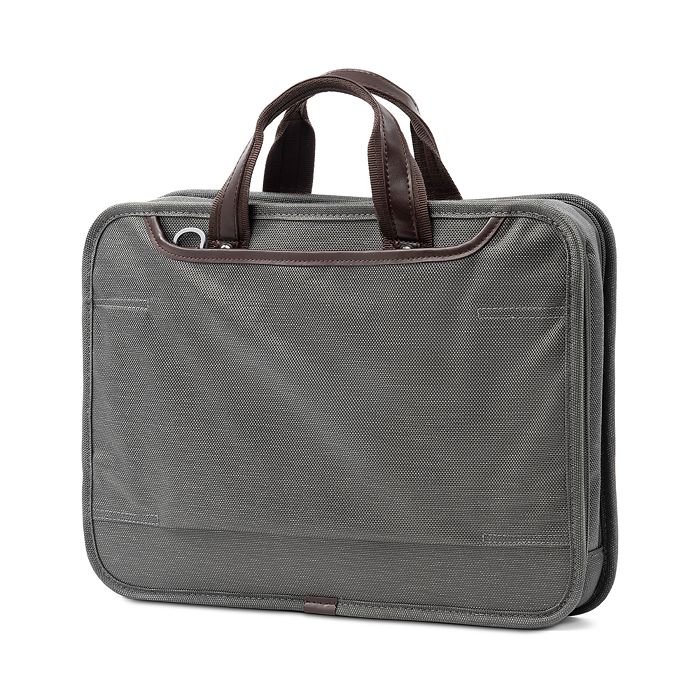 Shop Travelpro Platinum Elite Expandable Business Briefcase In Vintage Grey