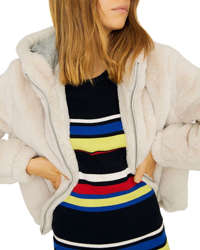 Sanctuary faux online fur hoodie
