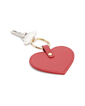 ROYCE New York - Leather Heart Key Fob