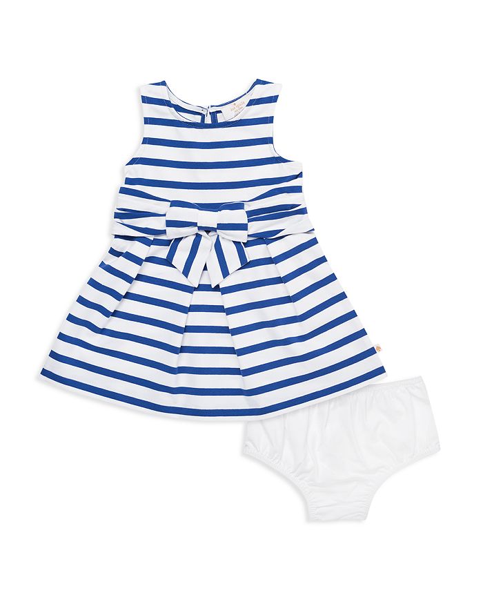 kate spade new york Girls Striped Jillian Dress Bloomer Set